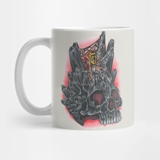 Black Crystal Skull Mug